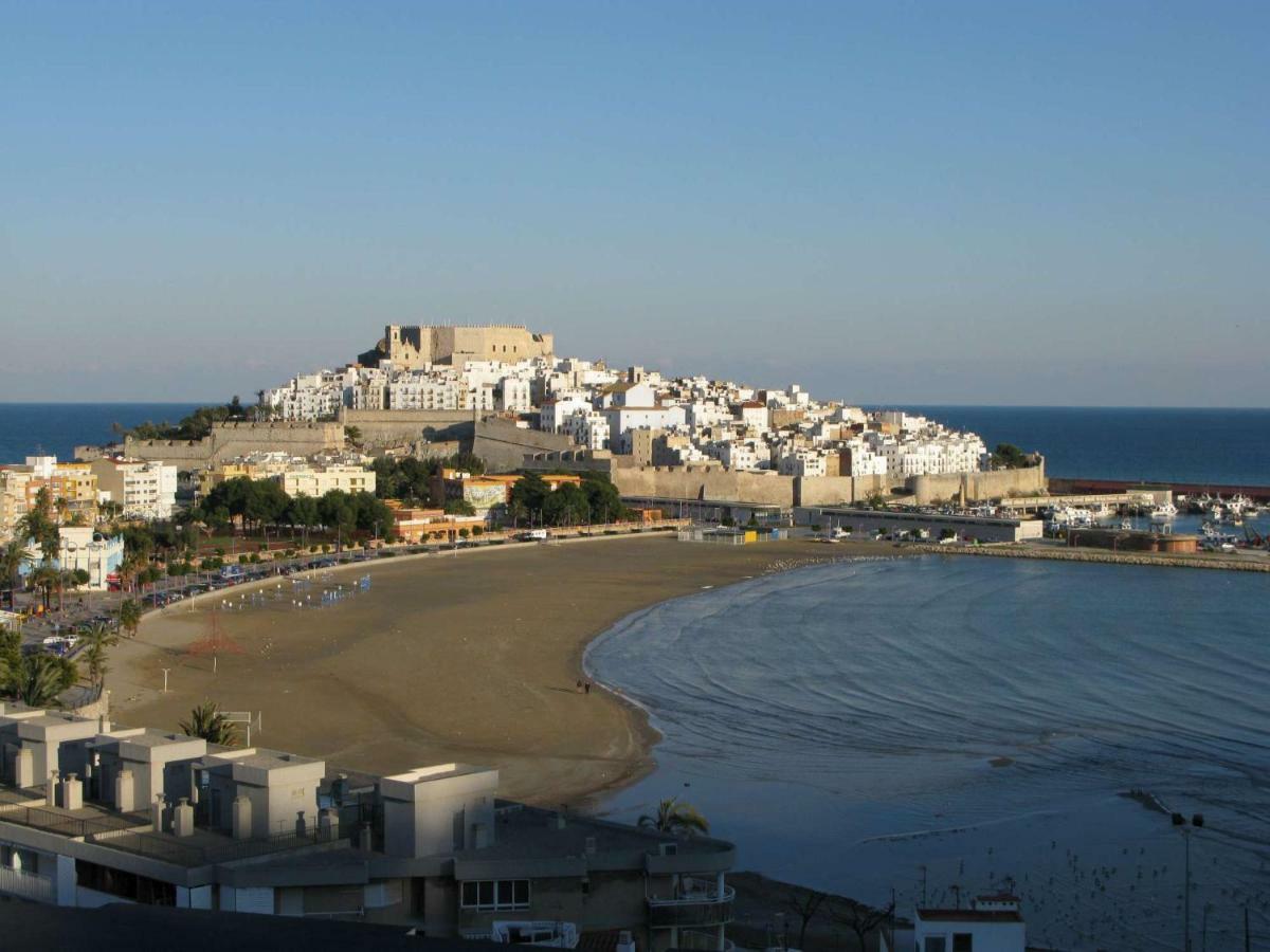 Primera Linea En Playa Sur. Plaza Constitucion Peñíscola エクステリア 写真